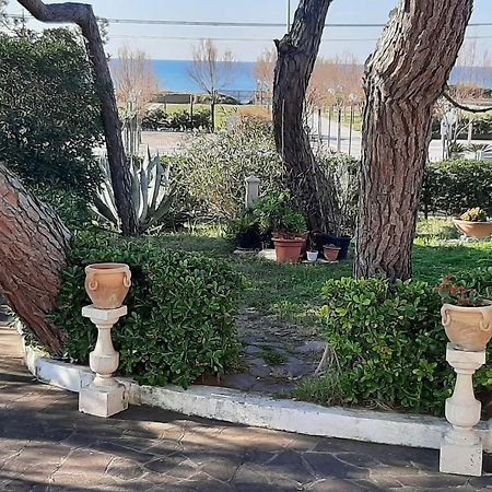 Appartamento In Villa Valentini, Fronte Mare, Giardino E Parcheggio Privato, Wifi, Dotato Di Tutti I Confort, Nel Golfo Di Gaeta ミントゥルノ エクステリア 写真